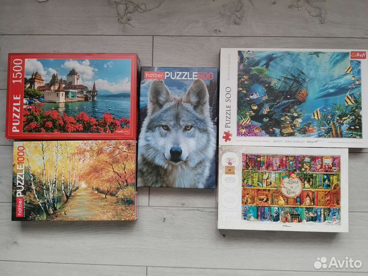 Пазлы разные для взрослых