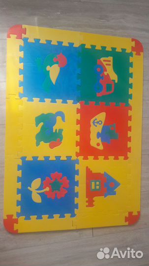 Детский коврик пазл