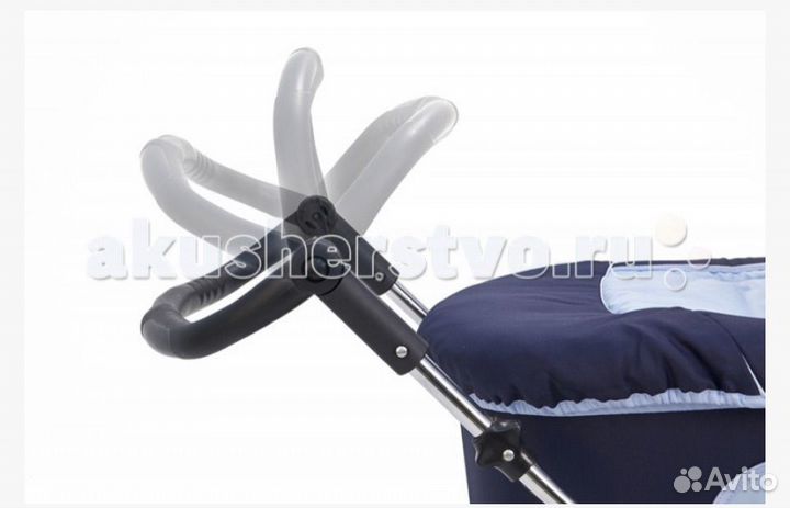 Коляска 2 в 1 Reindeer Mega