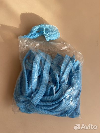 Шапочки одноразовые