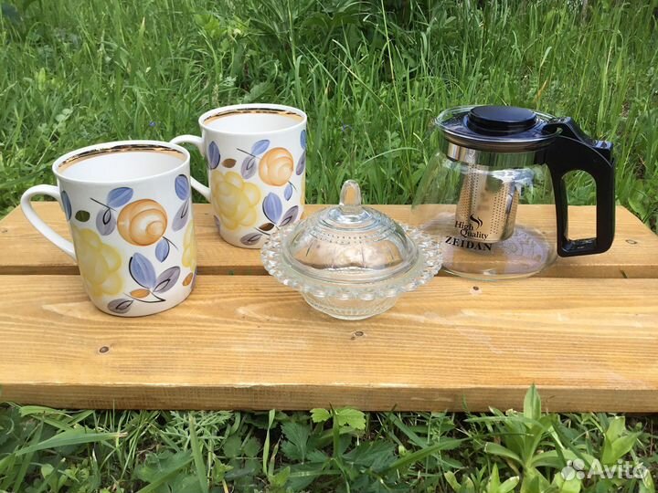 Чайные пары вфз, Вазочка с крышкой 1960г., другое