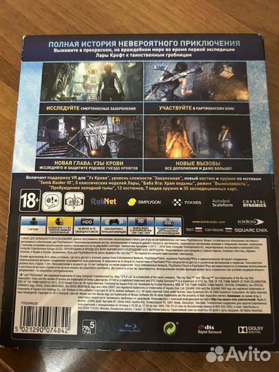 Игра Tomb Raider для PS4