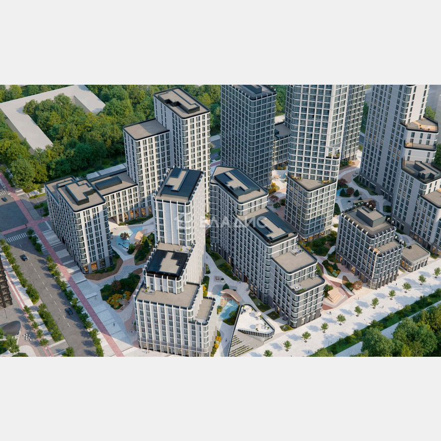 1-к. квартира, 42,8 м², 2/25 эт.