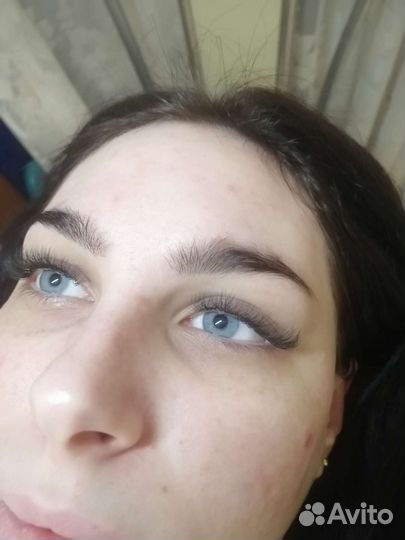 Наращивание ресниц на дому