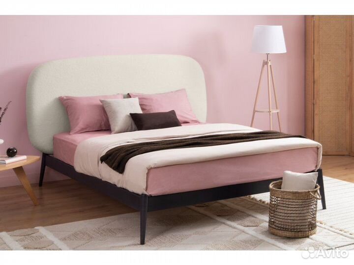 Кровать Саоми 160 Cozy Ivory