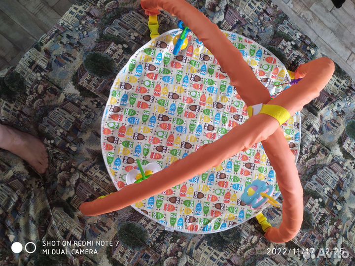 Развивающий коврик новый