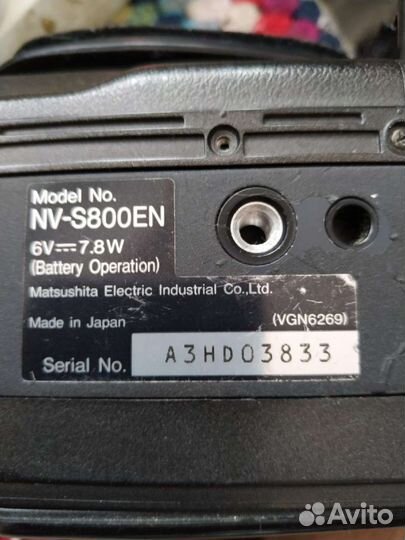 Видеокамера panasonic.раритет