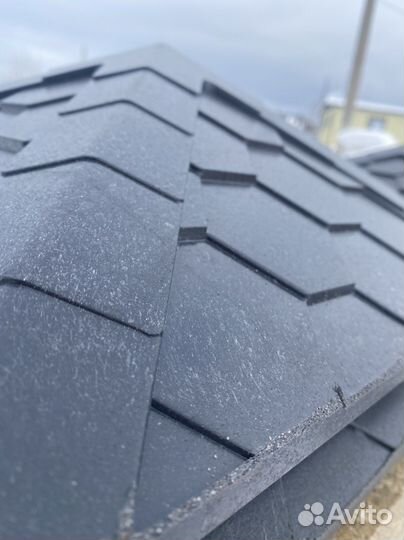 Полимерно-песчаный колпак на столб забора