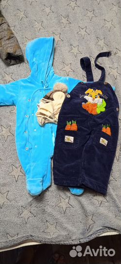 Детские вещи от 0-1 пакетом