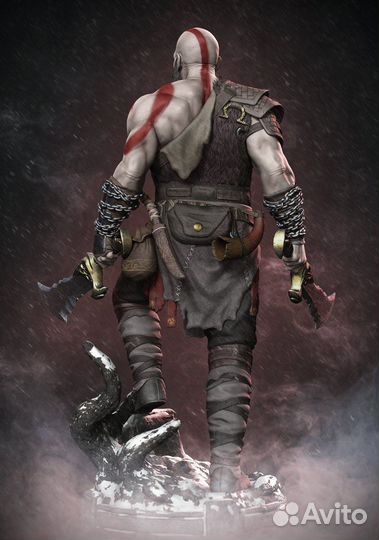 Фигурка кратос (god of war) / модель