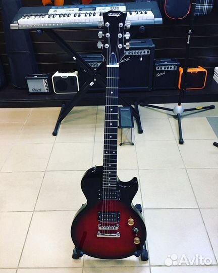 Электро-Гитара LesPaul Homage HEG500RDS