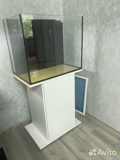 Аквариум морской 120л тумба свет