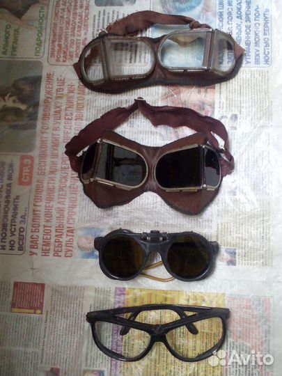 Очки СССР защитные разные