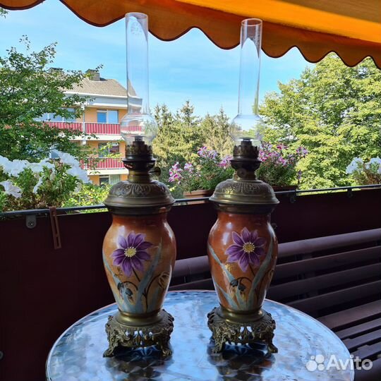 Лампа керосиновая, горелки Matador. Бельгия