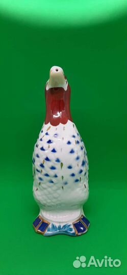 Фарфоровый штоф графин Утка лфз статуэтка