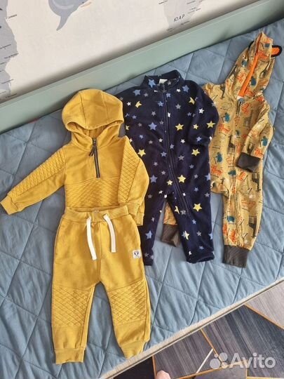 Пакет вещей для мальчика р.74-80