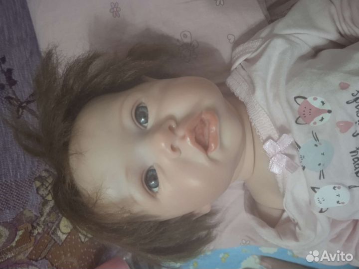 Кукла Реборн силиконовая девочка