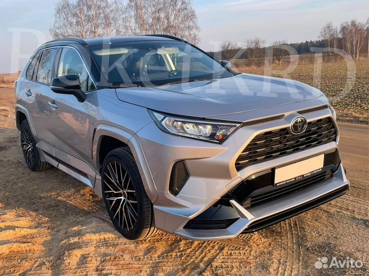 Обвес Toyota Rav 4 2019-20 год полный TRD Качество