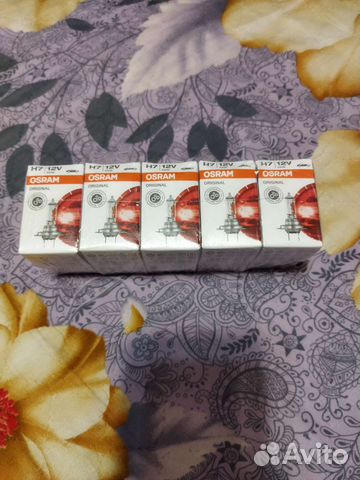 Лампы h7 (Osram) ближний свет