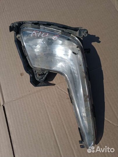 Левая противотуманная фара Kia Rio 3