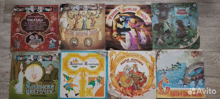 Грампластинки СССР Детские