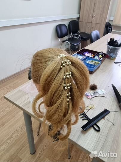 Обучение. Косы. Локоны. Причёски. Сертификат