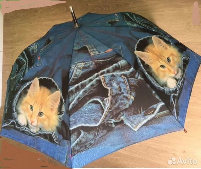 Зонт трость тор, Я люблю Санкт-Петербург, розовый