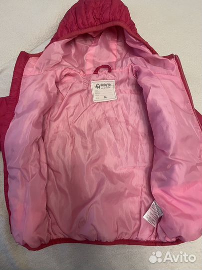 Куртка на девочку 86