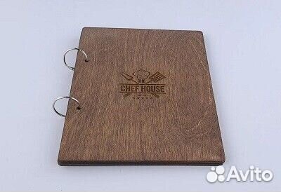 Деревянное меню на заказ в Уфе