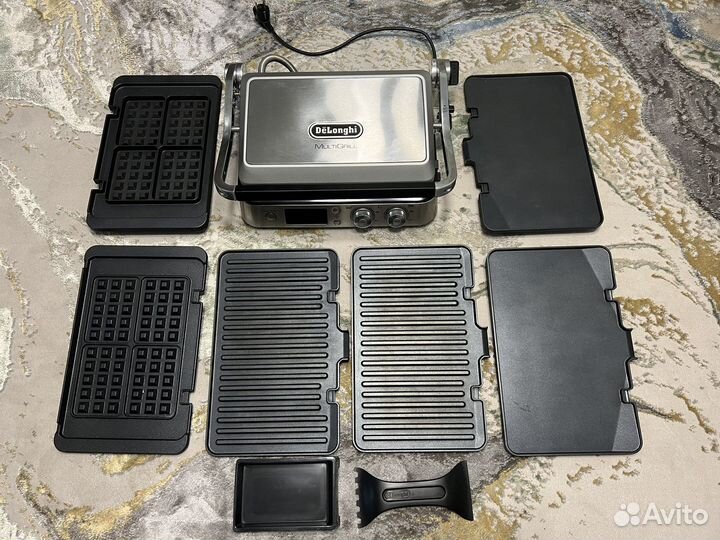Мультигриль DeLonghi cgh1030d (+ вафельница)