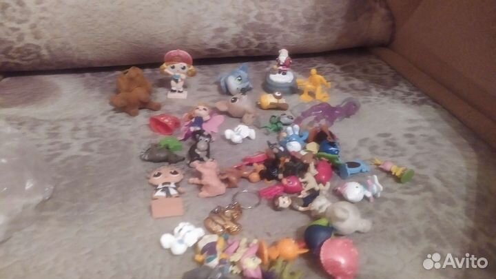 Игрушки пакетом для девочки