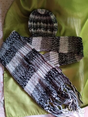 Комплект шапка и шарф
