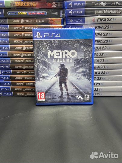 Metro exodus ps4 новый диск в пленке