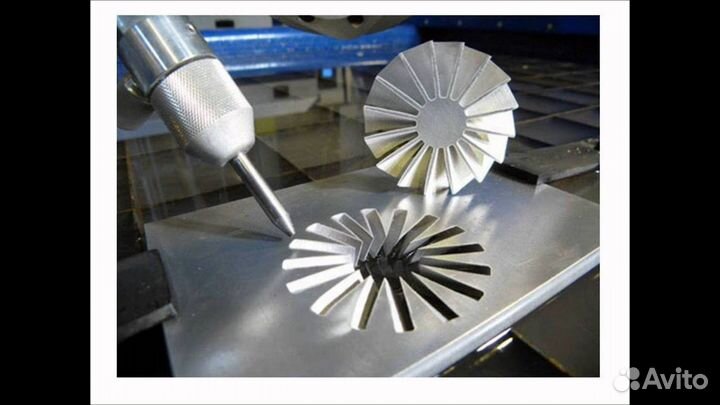 Гидроабразивная резка. 5 осей. режем всё