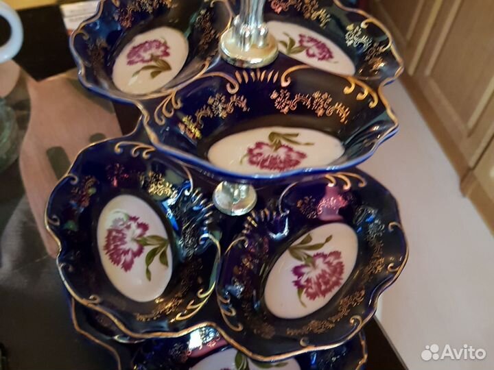 Ваза для фруктов и конфет.фарфор