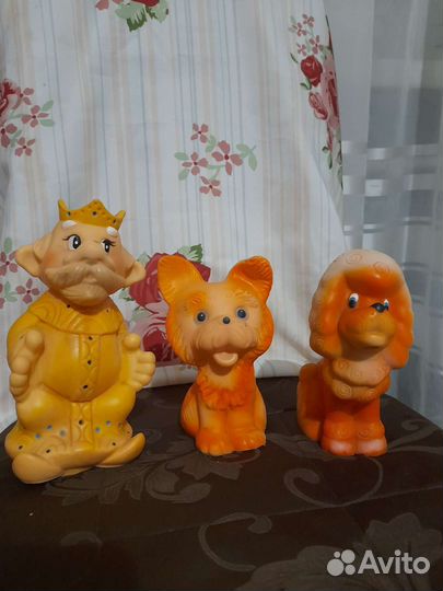 Мягкие и резиновые игрушки