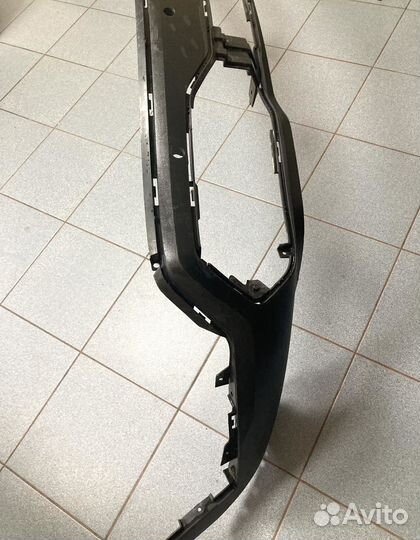 Юбка спойлер заднего бампера Kia Sorento 4 2020