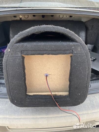 Сабвуфер Kicx в коробе mystery