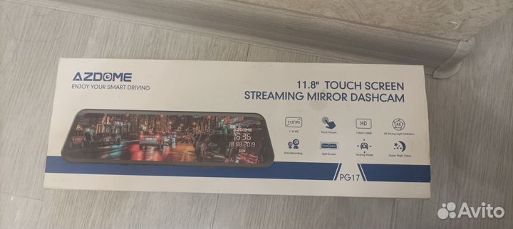 Зеркало заднего вида с видео регистратором azdome