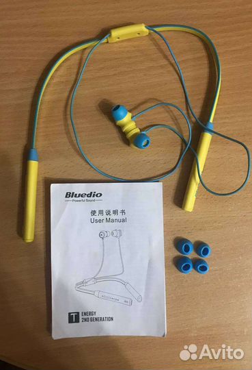 Беспроводные наушники Bluedio T Energy 2nd