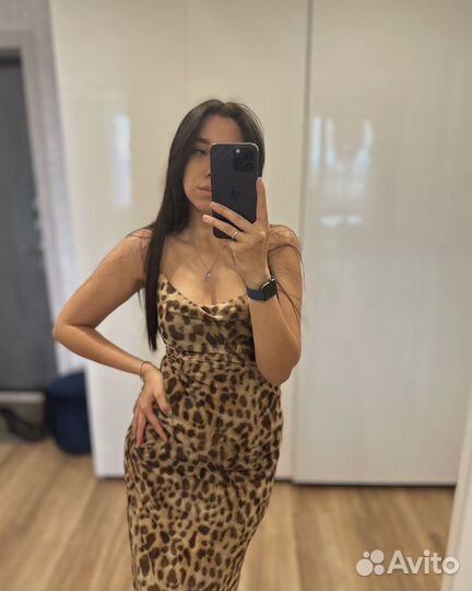 Платье zara миди