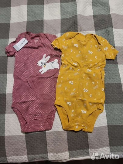 Боди carters для девочки 86 размер