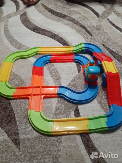 Паровозик музыкальный с подсветкой