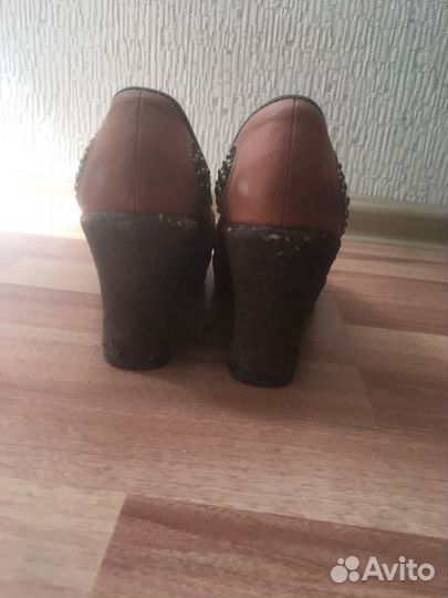 Туфли женские 37 размер натуральная кожа