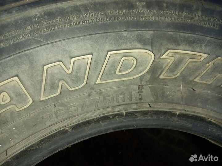 Dunlop Grandtrek AT3 265/70 R15 112T