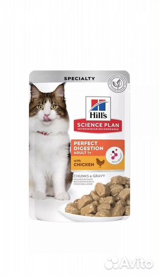 Корм для кошек hills