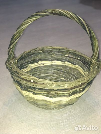 Корзина плетеная