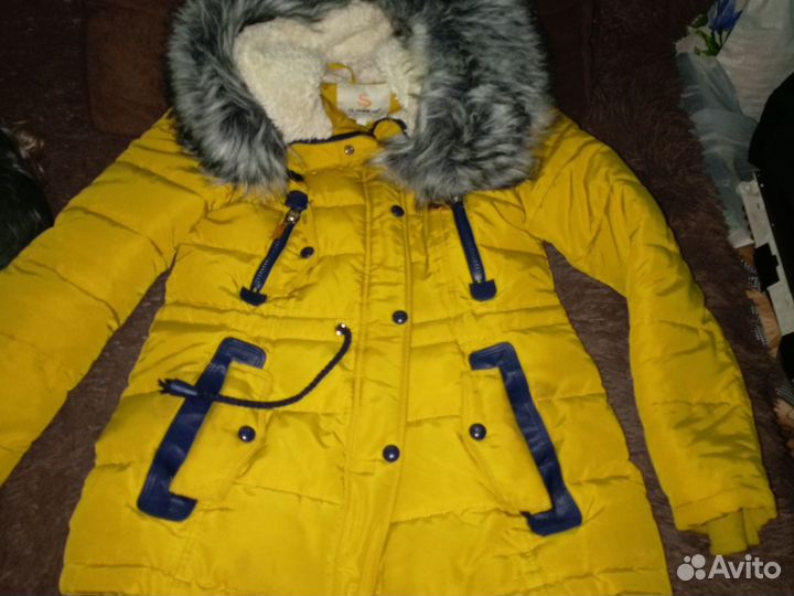 Пуховик зимний женский