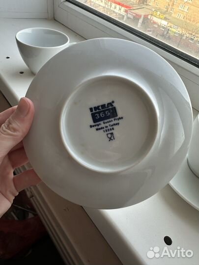 Чашка с блюдцем