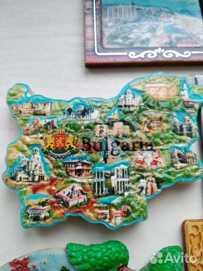 Магниты сувенирные на холодильник